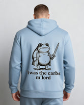 Big & Tall Men's Frog Alphabet Print Cardigan Hoodie